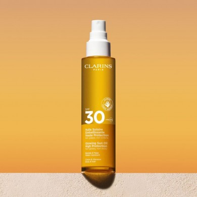 Huile Solaire Embellissante Haute Protection Spf30 Clarins